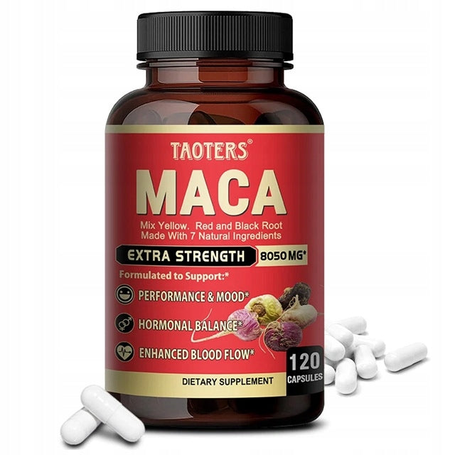 High Power Maca Root Extract Capsule 8050mg 120 Capsules