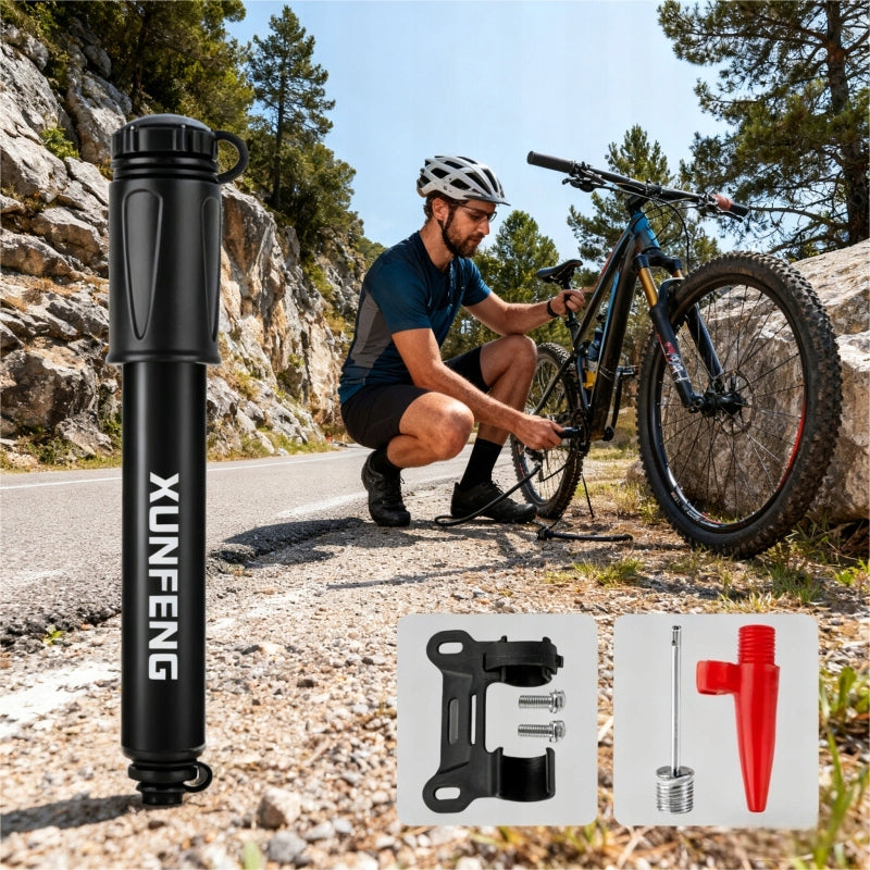 High Pressure Bicycle Pump - Compatible with American Injections Brand no brand
