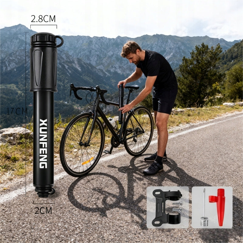 High Pressure Bicycle Pump - Compatible with American Injections Manufacturer code POMPKA DO SAMOCHODU PIŁEK ŁÓŻEK BALONÓW