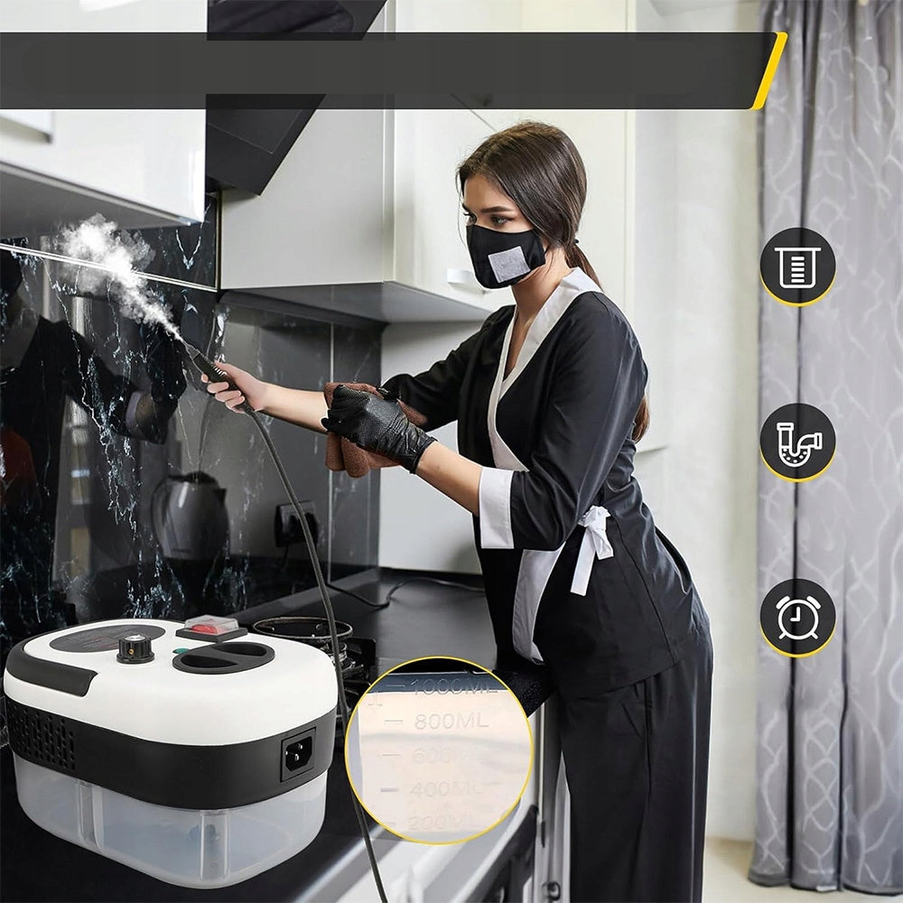 High Pressure Steam Vacuum Cleaner 2500W for Kitchen Car Home Maximum steam pressure 3 bar