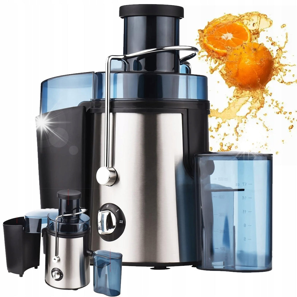High Speed Juicer For Fruit And Vegetables 1000W 500ml 2 Speeds