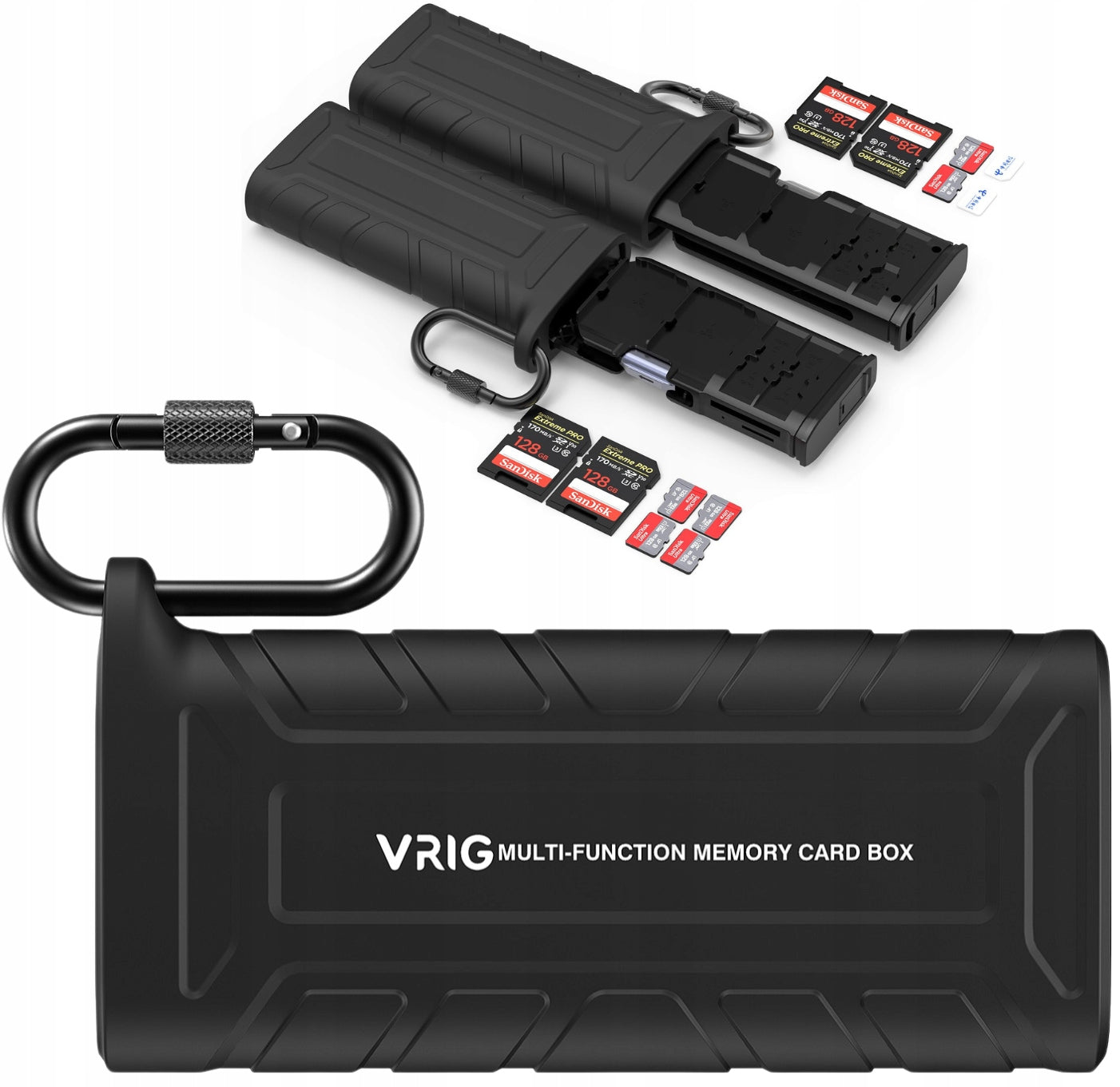High Speed Memory Card Reader Adapter SD Card Holder microSD TF USB C