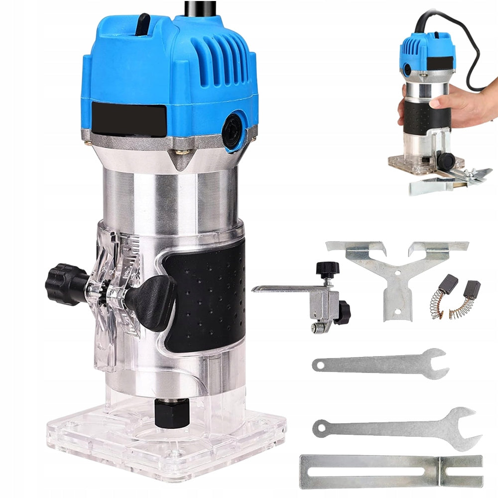 High Spindle Wood Milling Machine 800W Vertical Manual For Edge Solid Packaging status original