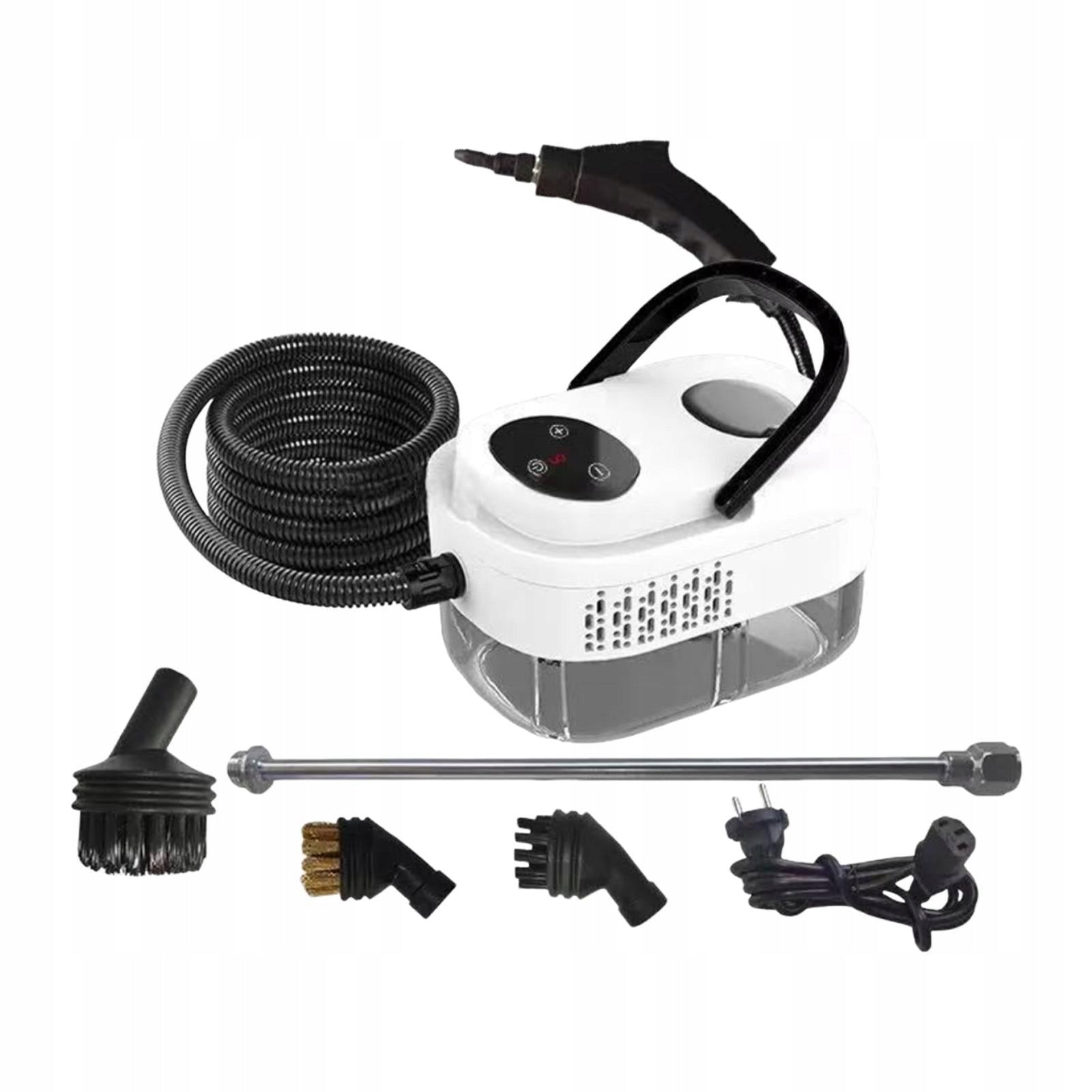 High Temperature Pressurized Steam Cleaner 6 Level Adjustable White