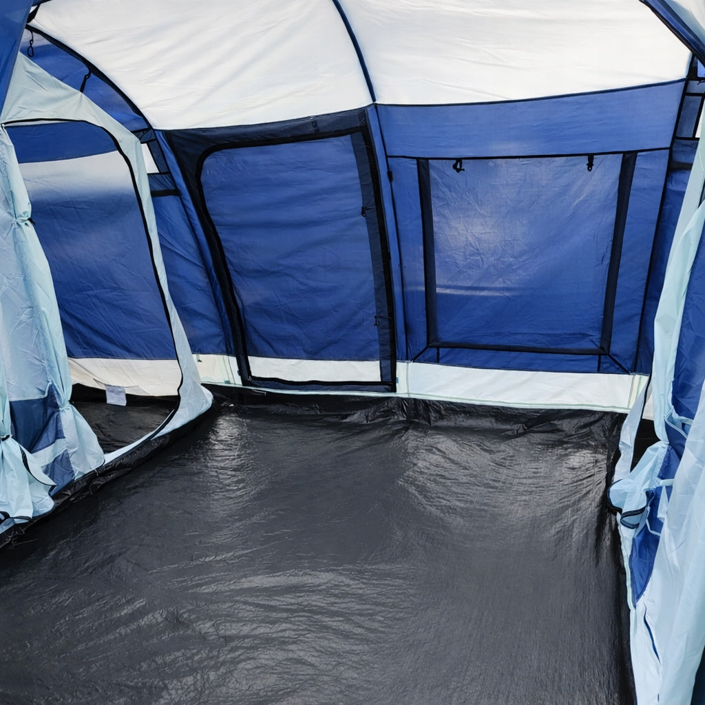High Tent 21m² MODENA 8 people integrated floor 5000mm Black cabins! Waterproofness 5000 mm