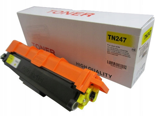 High Yield Toner Cartridge for Brother TN-247Y DCP-L3510CDW HL-L3270CDW