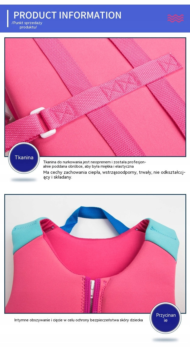 High buoyancy children's life jacket, swimming vest For multipurpose