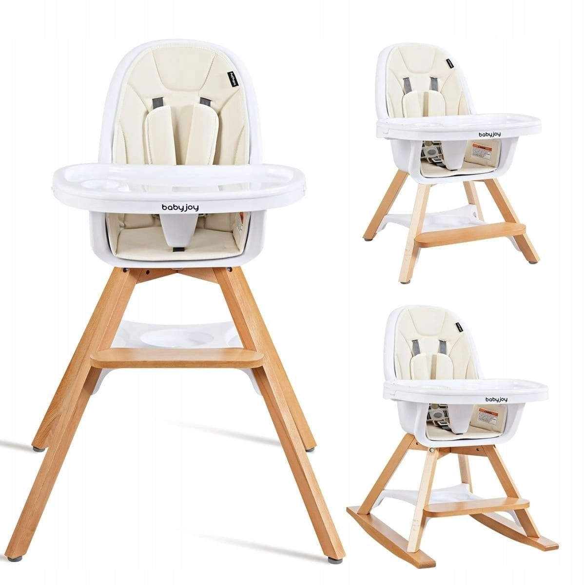 High chair babies with interchangeable legs