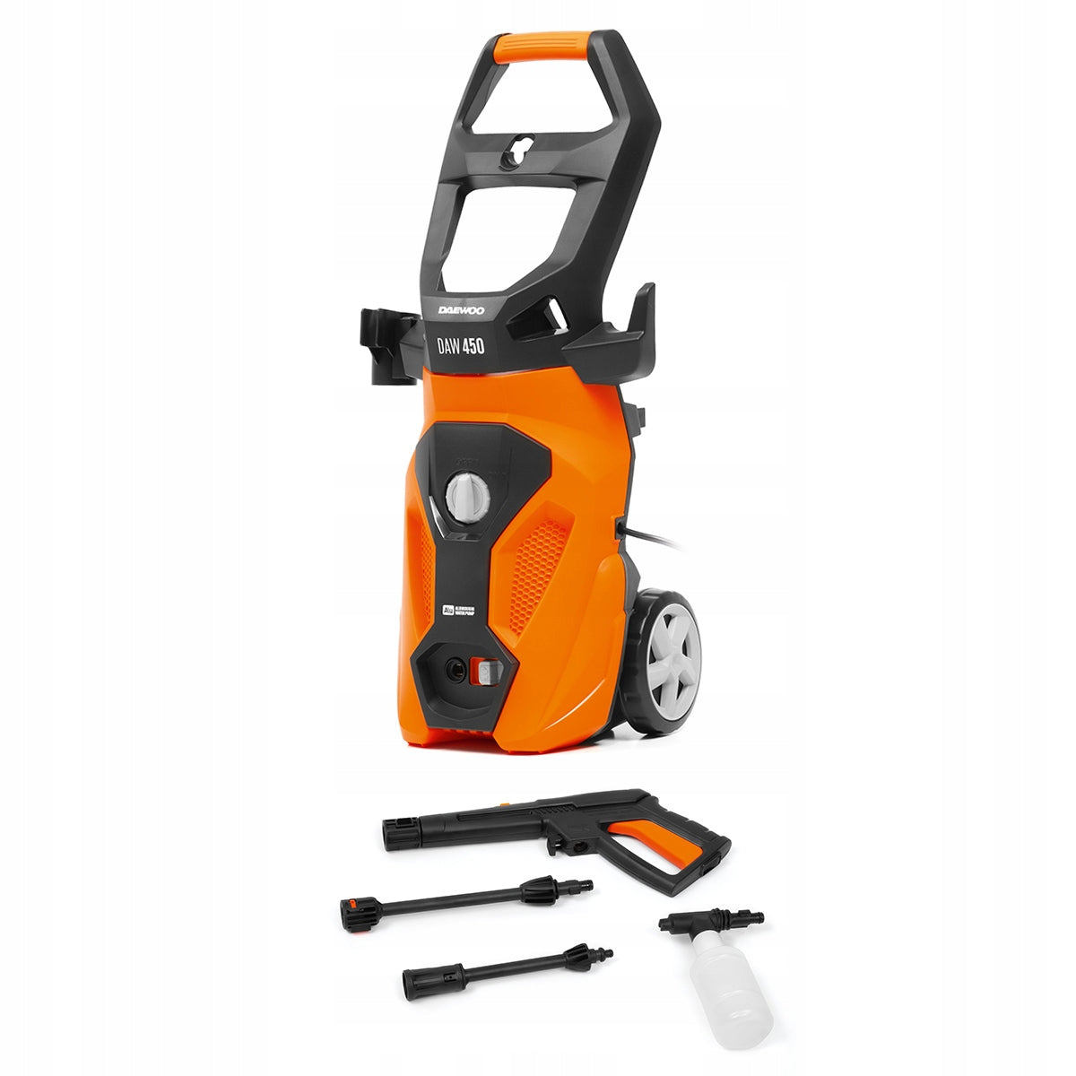 High pressure washer DAEWOO DAW 450 1800W 140bar 420l/h Aluminum pump