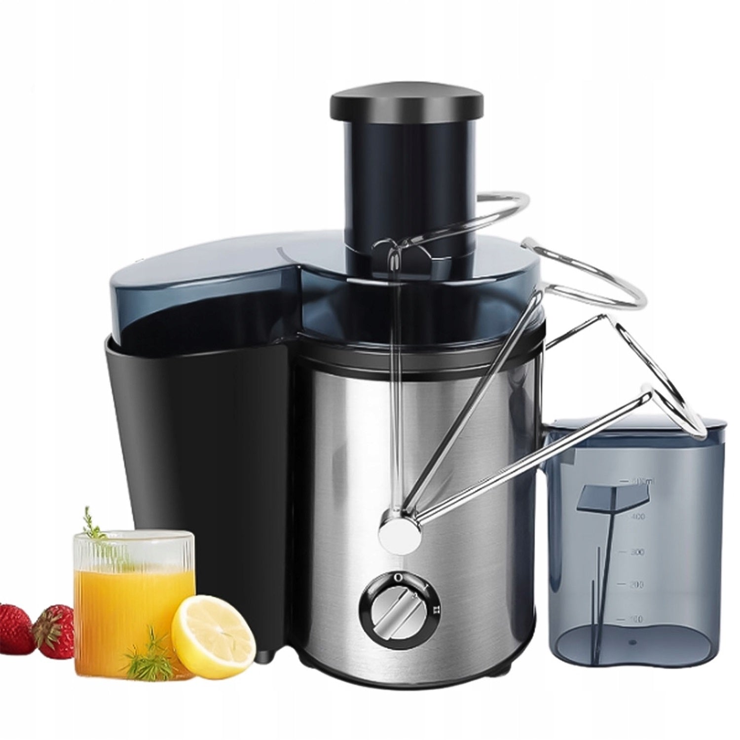 High-speed juicer for fruits and vegetables FreshJuice TRANSA 800W