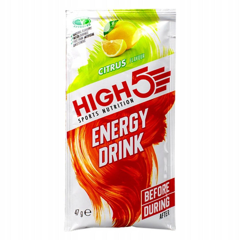 High5 - carbohydrate drink with citrus-flavored electrolytes 47 g