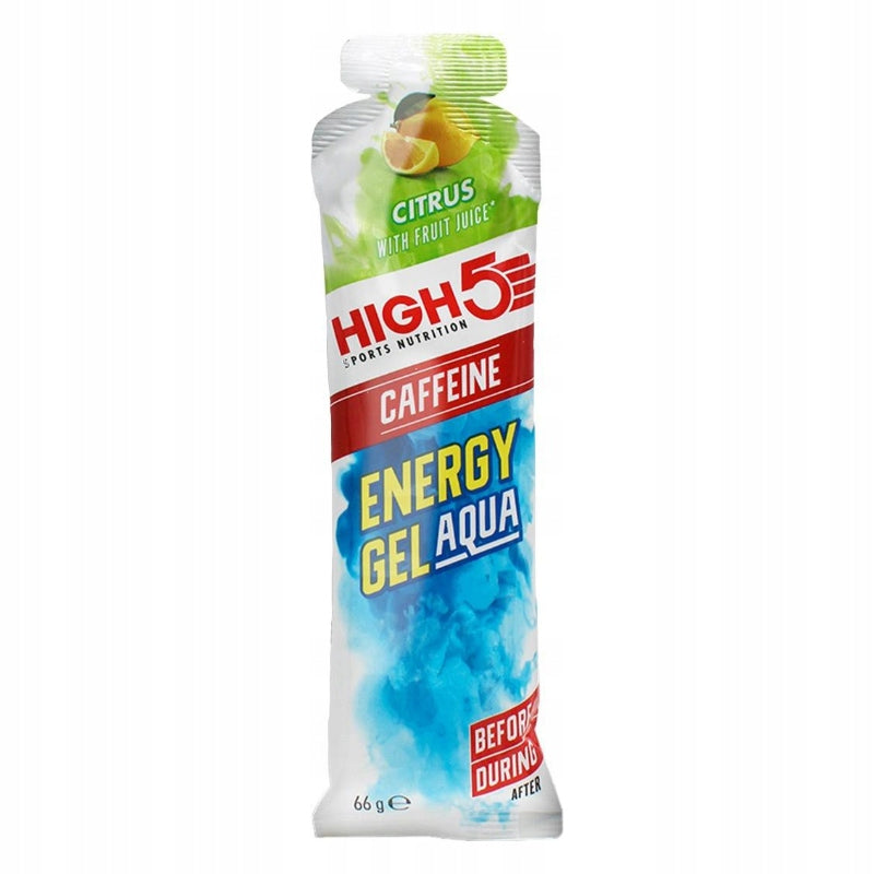 High5 - liquid energy gel with caffeine (30 mg) and vitamin B6 lemon 66g