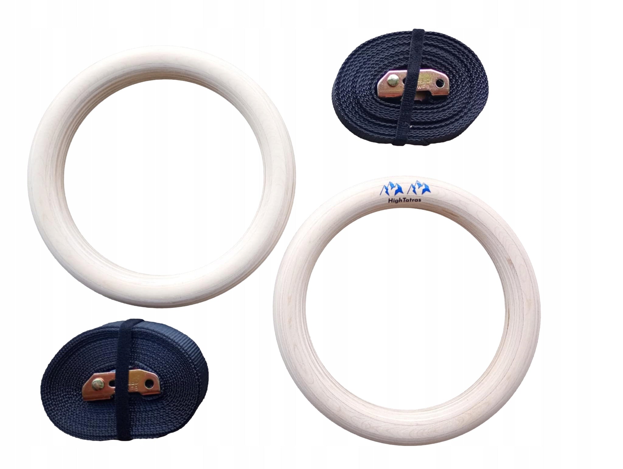 HighTatras Wooden Gymnastic Wheels Pull Up Calisthenics Gym EAN (GTIN) 5904335283136