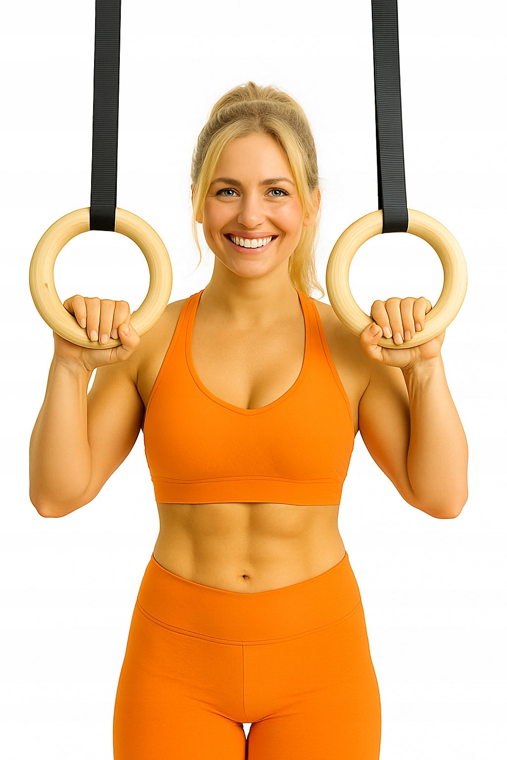 HighTatras Wooden Gymnastic Wheels Pull Up Calisthenics Gym