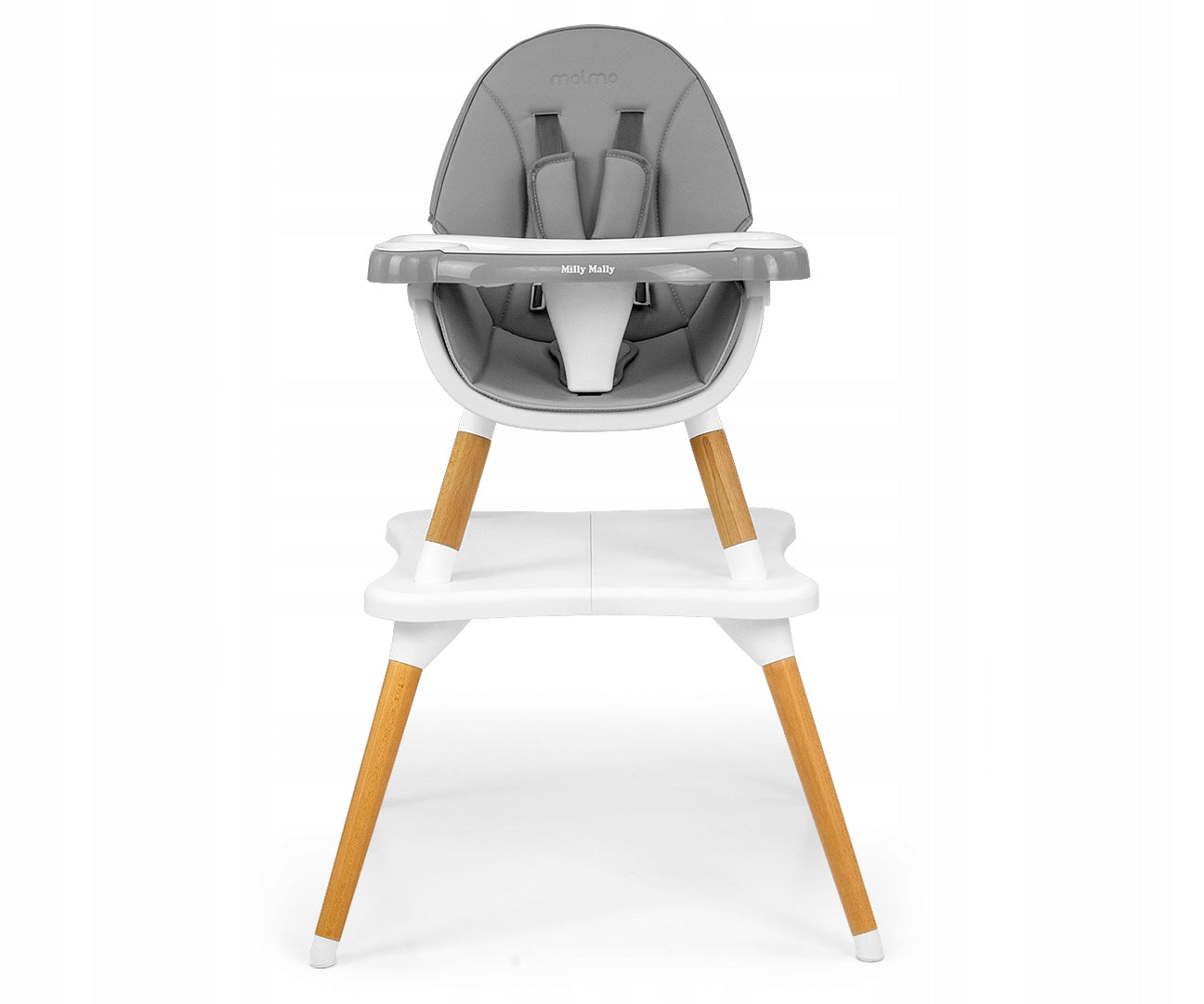 Highchair 2in1 Malmo Grey