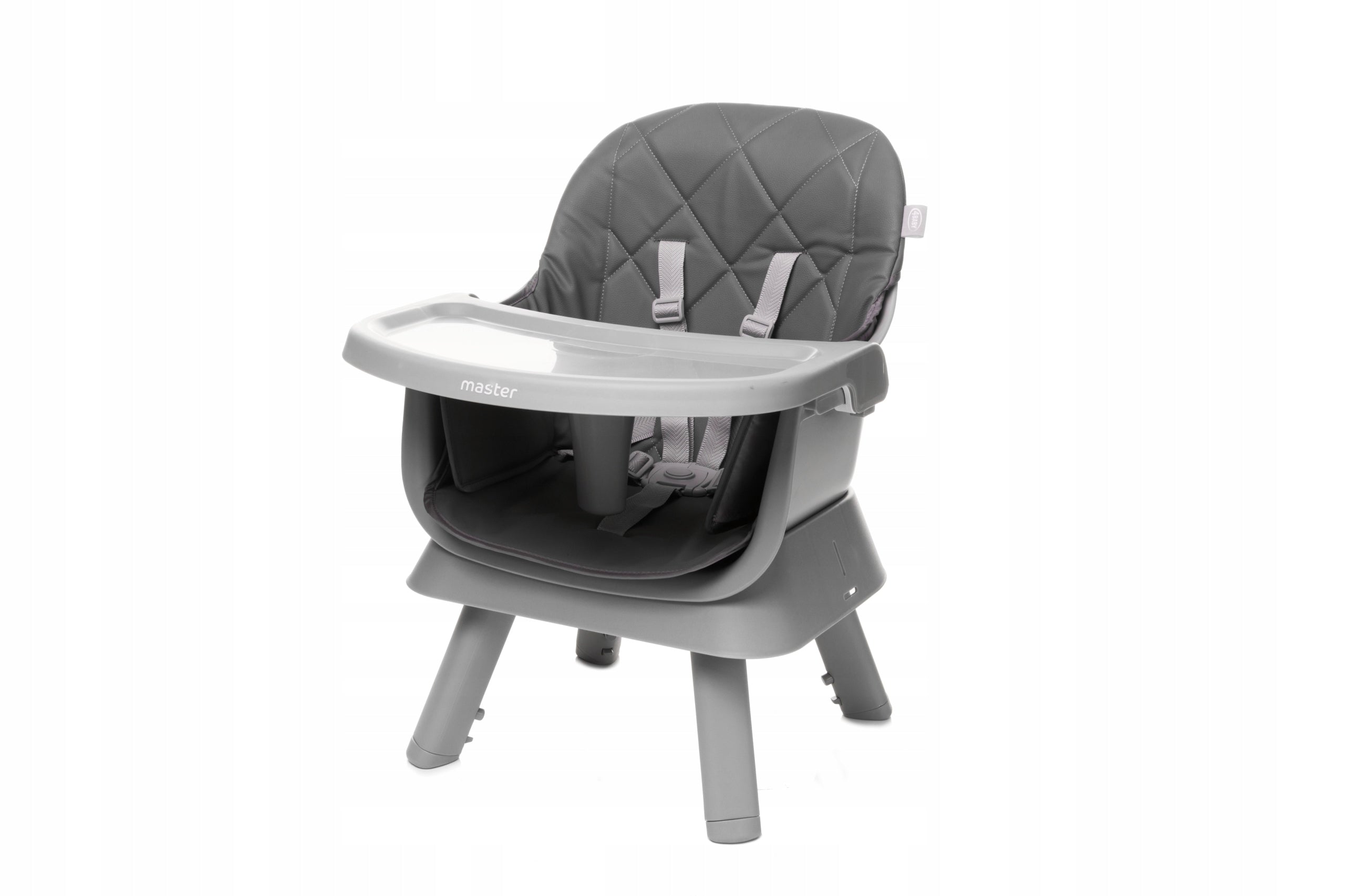 Highchair 4BABY MASTER XXIII GREY