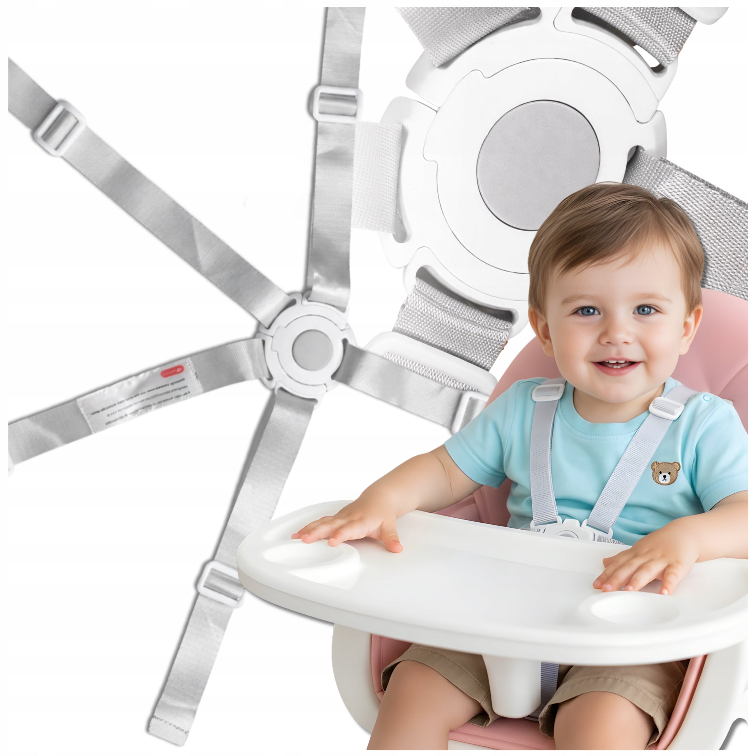 Highchair Belts 5-Point Seat Belts