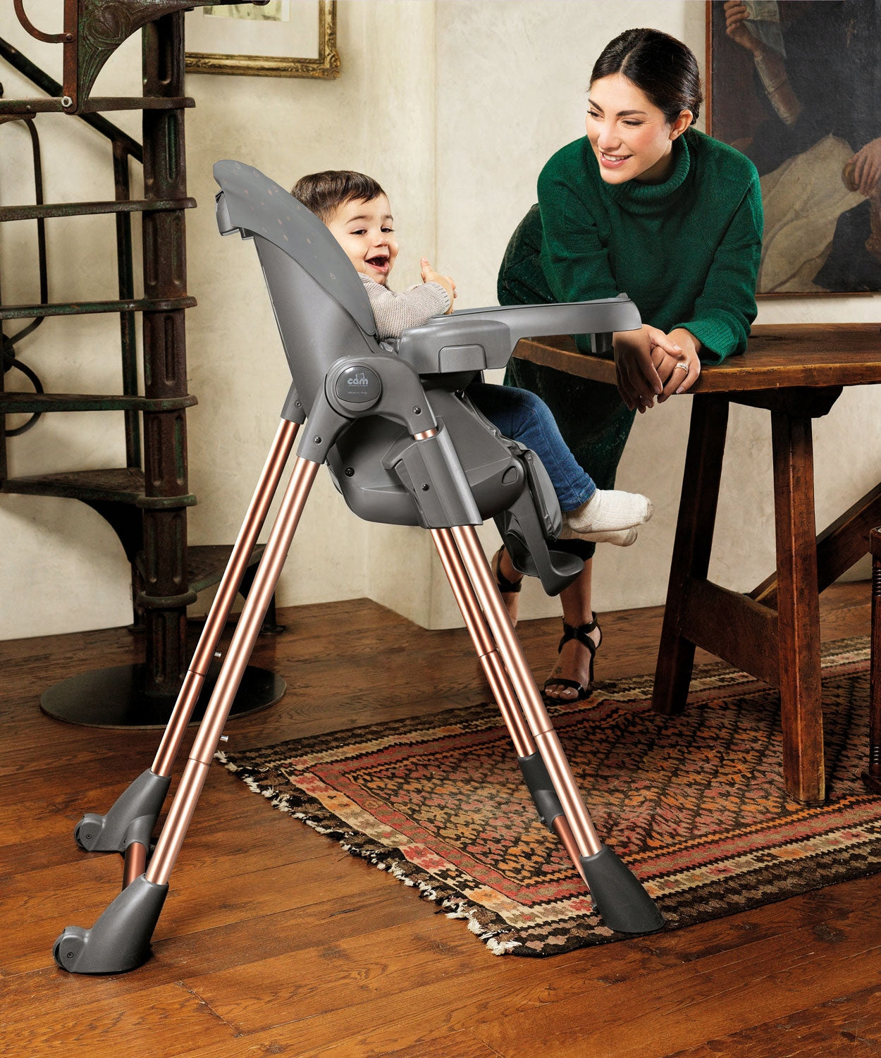 Highchair Cam Pappananna - 0m+, Col.C263 Brand CAM