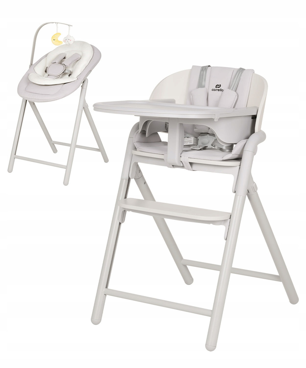 Highchair Carrello Tenero CRL-9507 Atlantis Grey