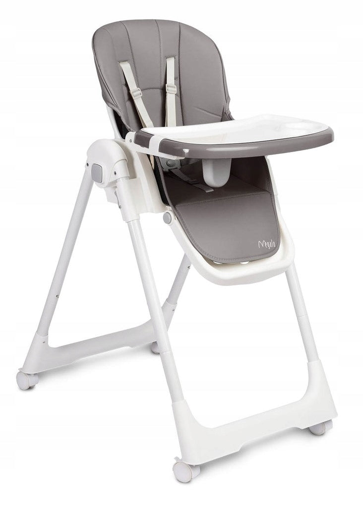Highchair MEGALO dark grey CARETERO