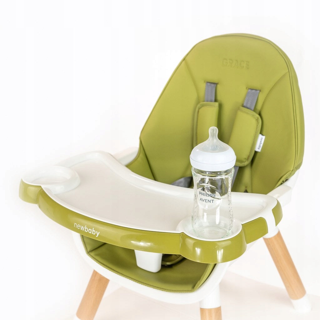 Highchair feeding table 3in1 New Baby Grace green