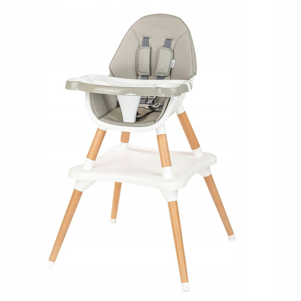 Highchair feeding table 3in1 New Baby Grace grey Brand NEW BABY