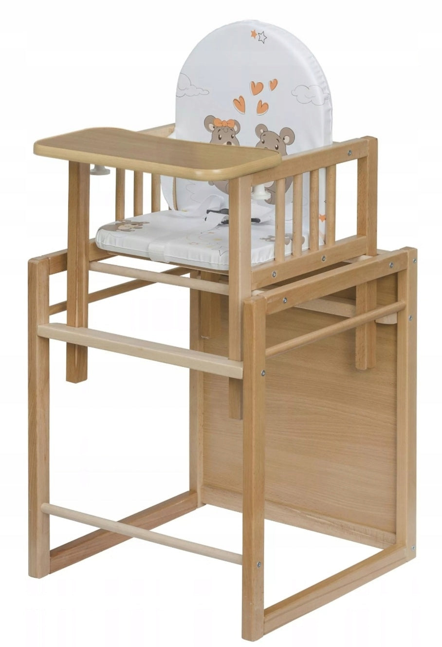 Highchair feeding table