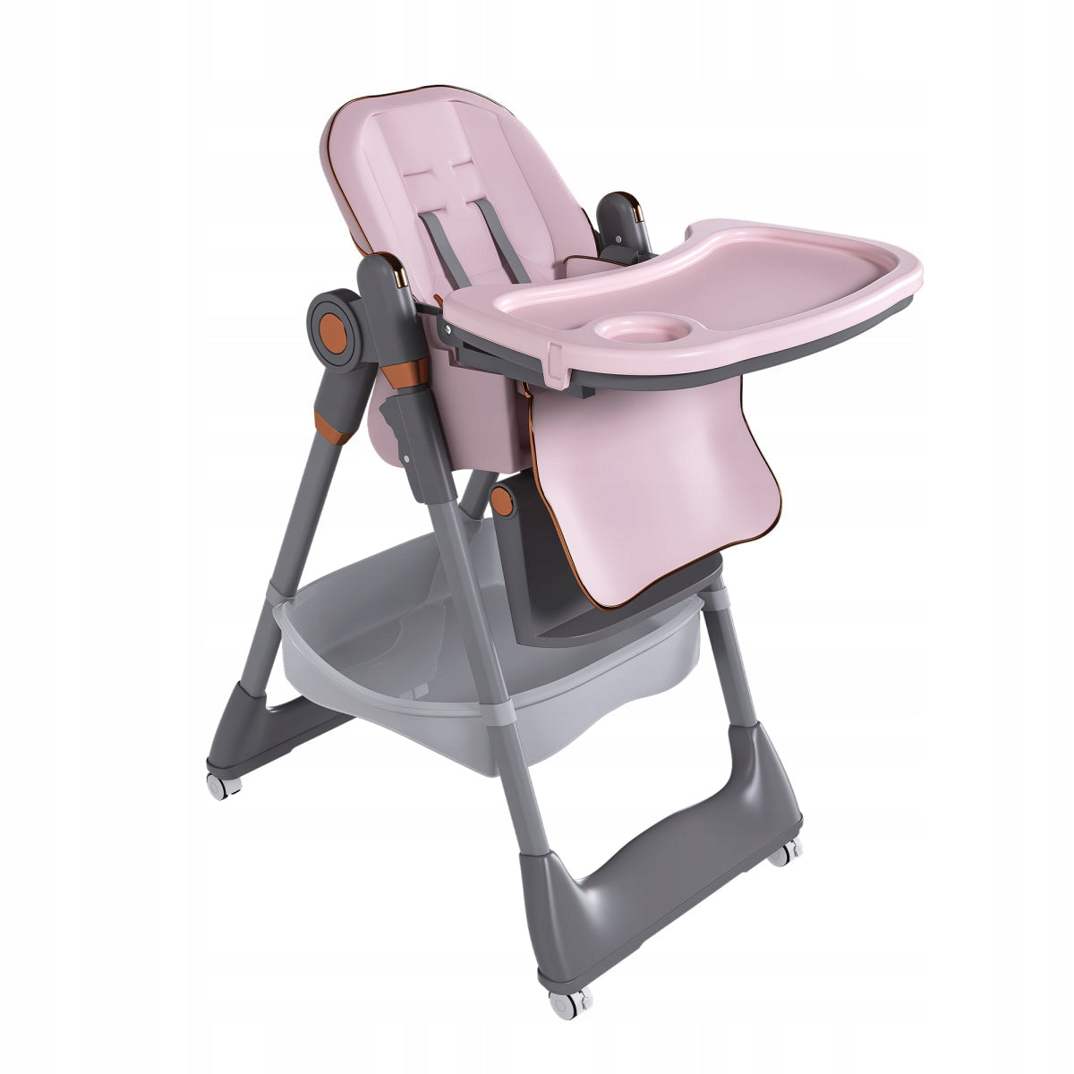 Highchair for children 0-6 years pink adjustable Manufacturer code W1198P480180