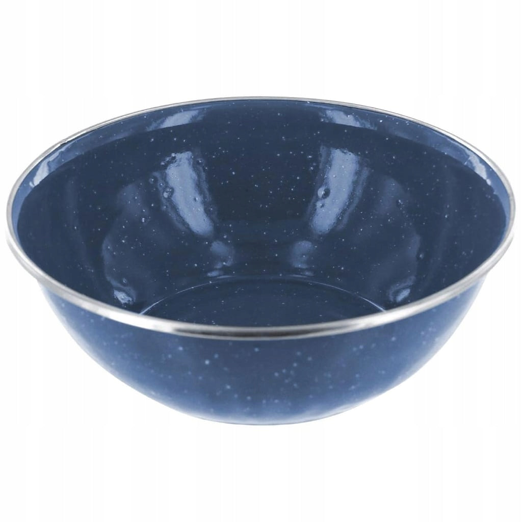 Highlander Outdoor Deluxe Navy Deep Tourist Steel Bowl