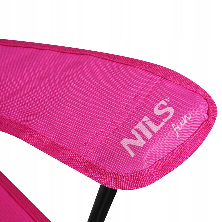 Hiking Chair Folding Fishing For Girls Pink NILS Kind chair