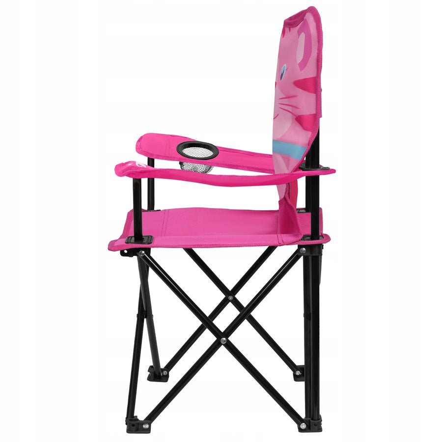 Hiking Chair Folding Fishing For Girls Pink NILS Model NC3305