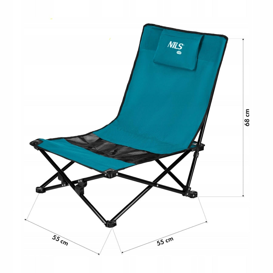 Hiking Fishing Chair Folding Camping Beach Garden NILS Manufacturer code 15-03-312