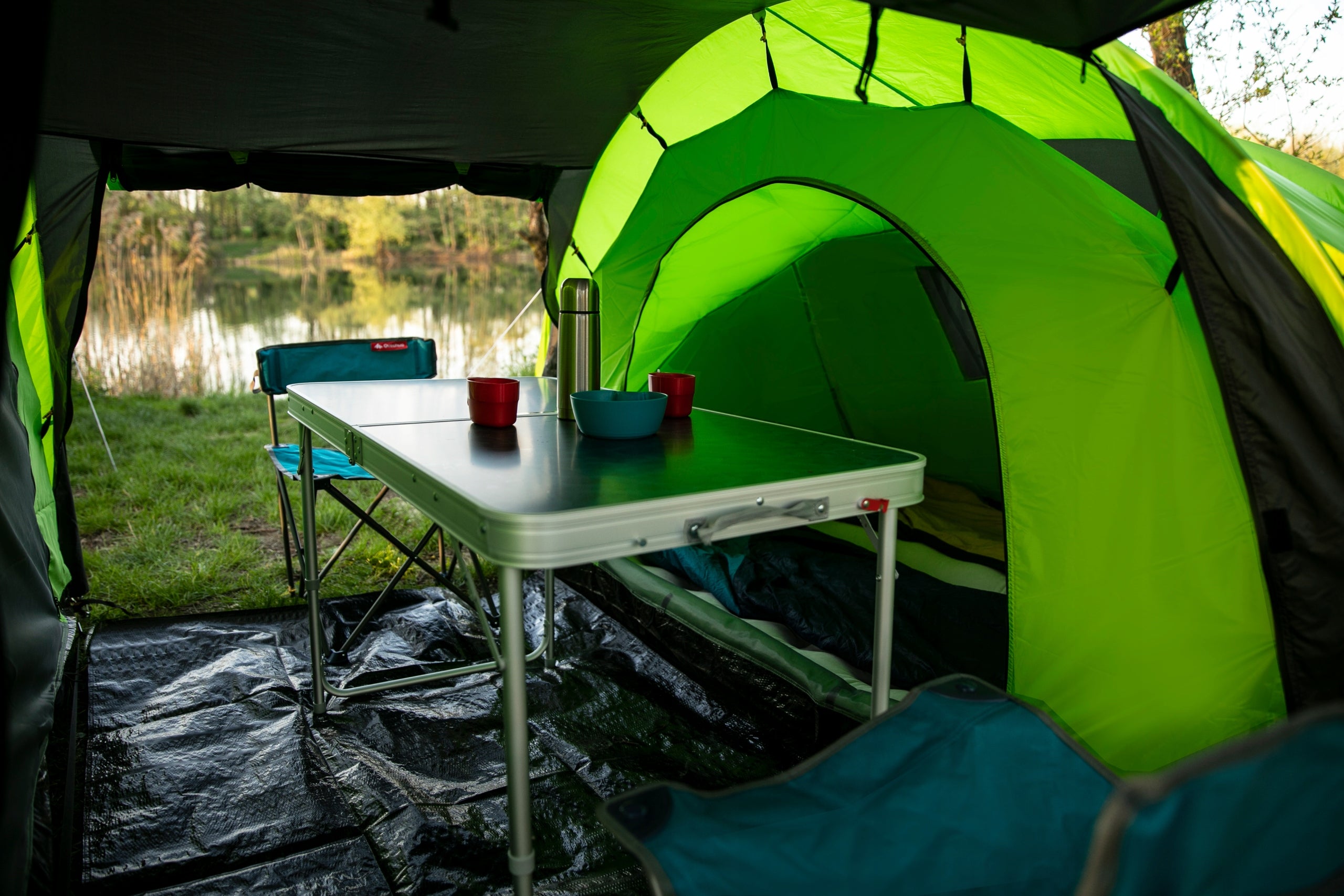 Hiking Tent Camping 4 Person Family 2 Bedrooms Large Peme Kind travel
