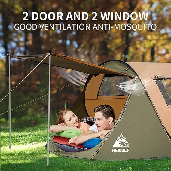 Hiking Tent POP UP Automatic 2-3 Person Waterproof Number of people 3