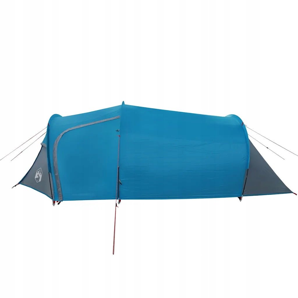 Hiking Tent, Tunnel, 3-Person, Blue, Waterproof Number of people 3