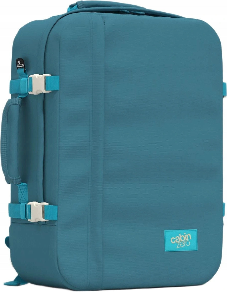 Hiking backpack CabinZero Classic 44 l bali blue