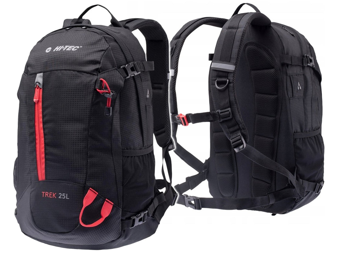 Hiking backpack HI-TEC TREK men's mountain with cover 25 L