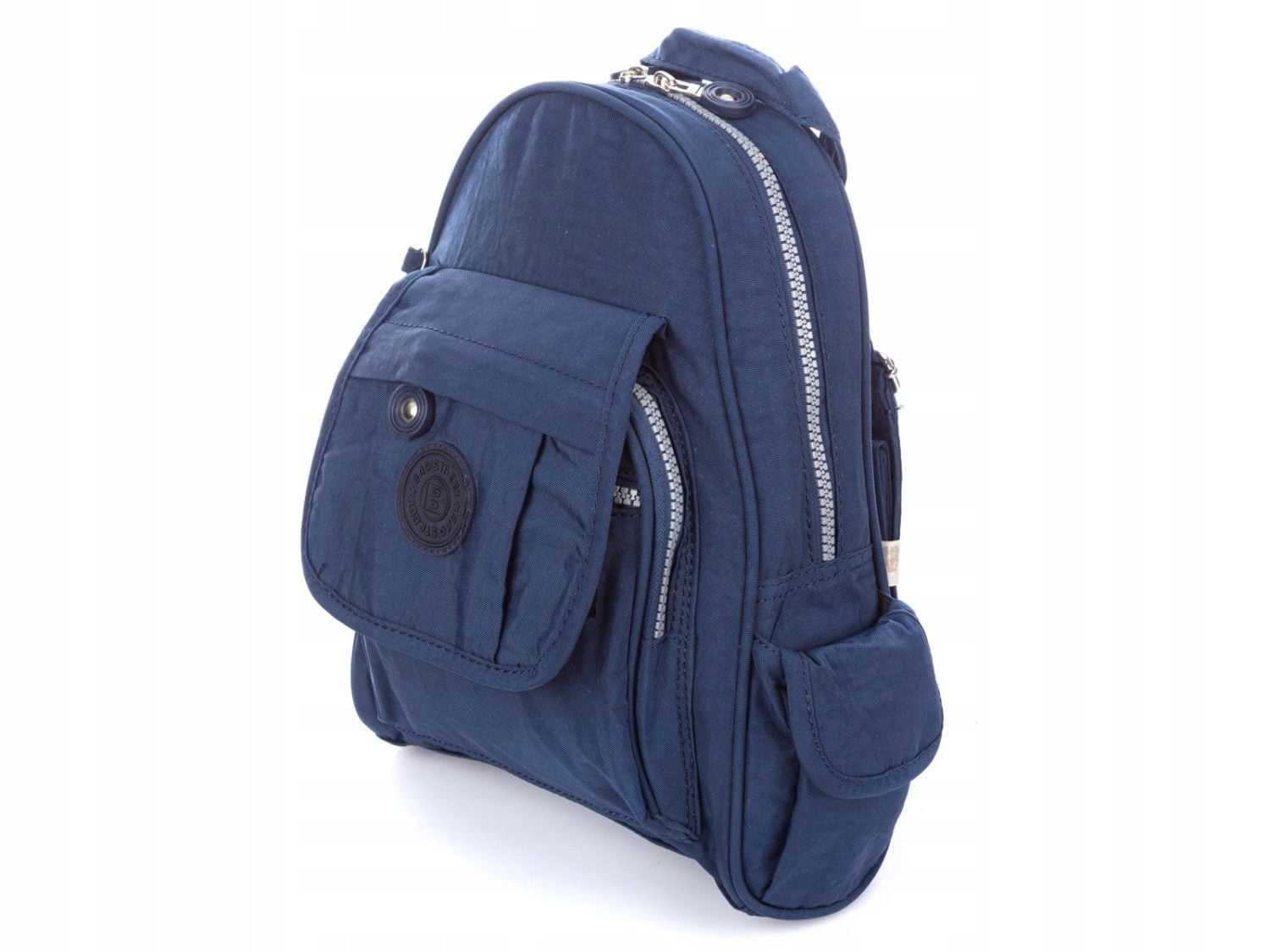 Hiking backpack lightweight material for women's trip men's navy blue Brand BAG STREET