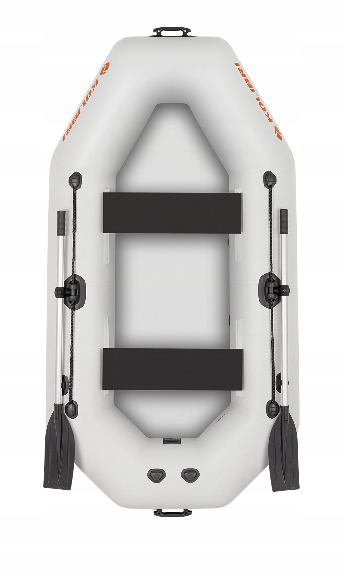 Hiking fishing pontoon Kolibri K-240 basic light grey Packaging status original