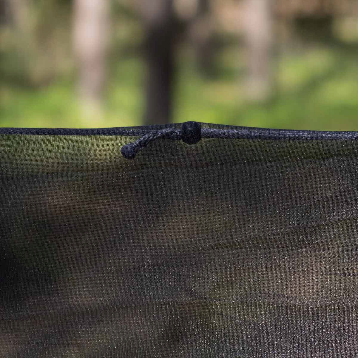 Hiking hammock for camping TigerWood Dragonfly V1 Long Olive - with mosquito net Material width 150 cm