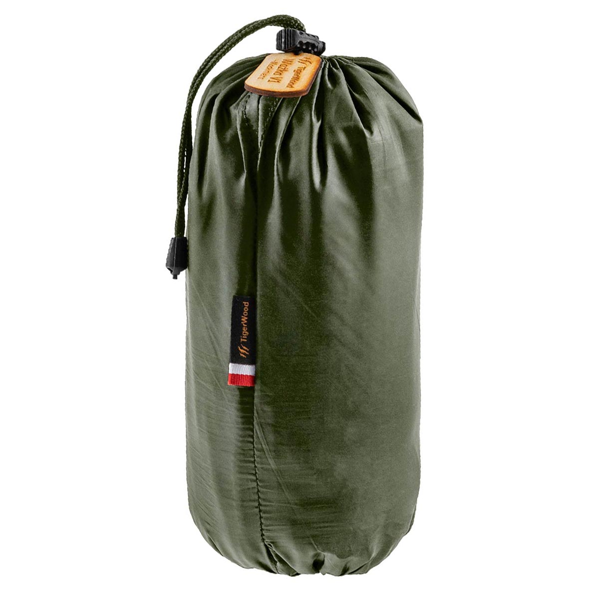 Hiking hammock for camping TigerWood Dragonfly V1 Long Olive - with mosquito net
