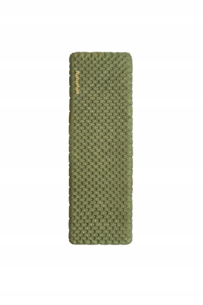 Hiking mattress Naturehike Ultralight Square Plus 196x64cm green
