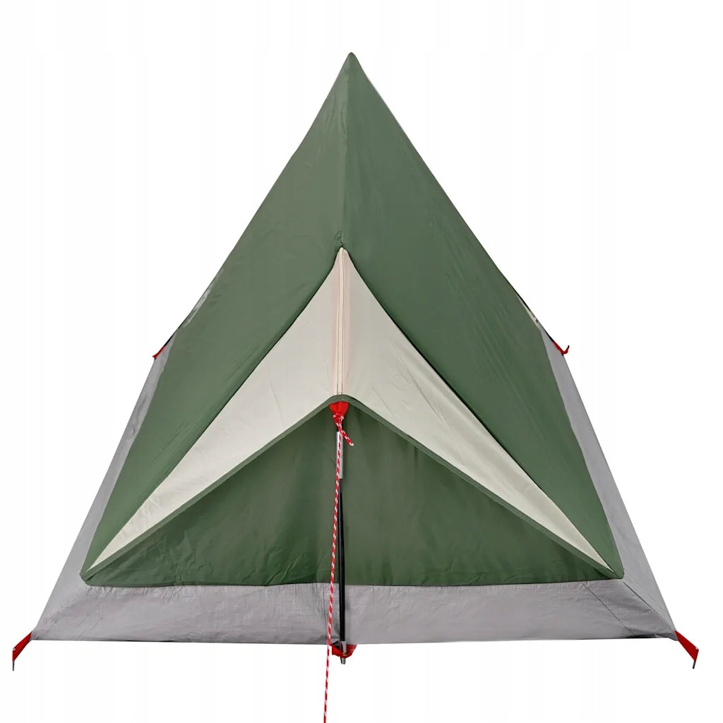 Hiking tent, 2-person, green, waterproof Number of bedrooms 1