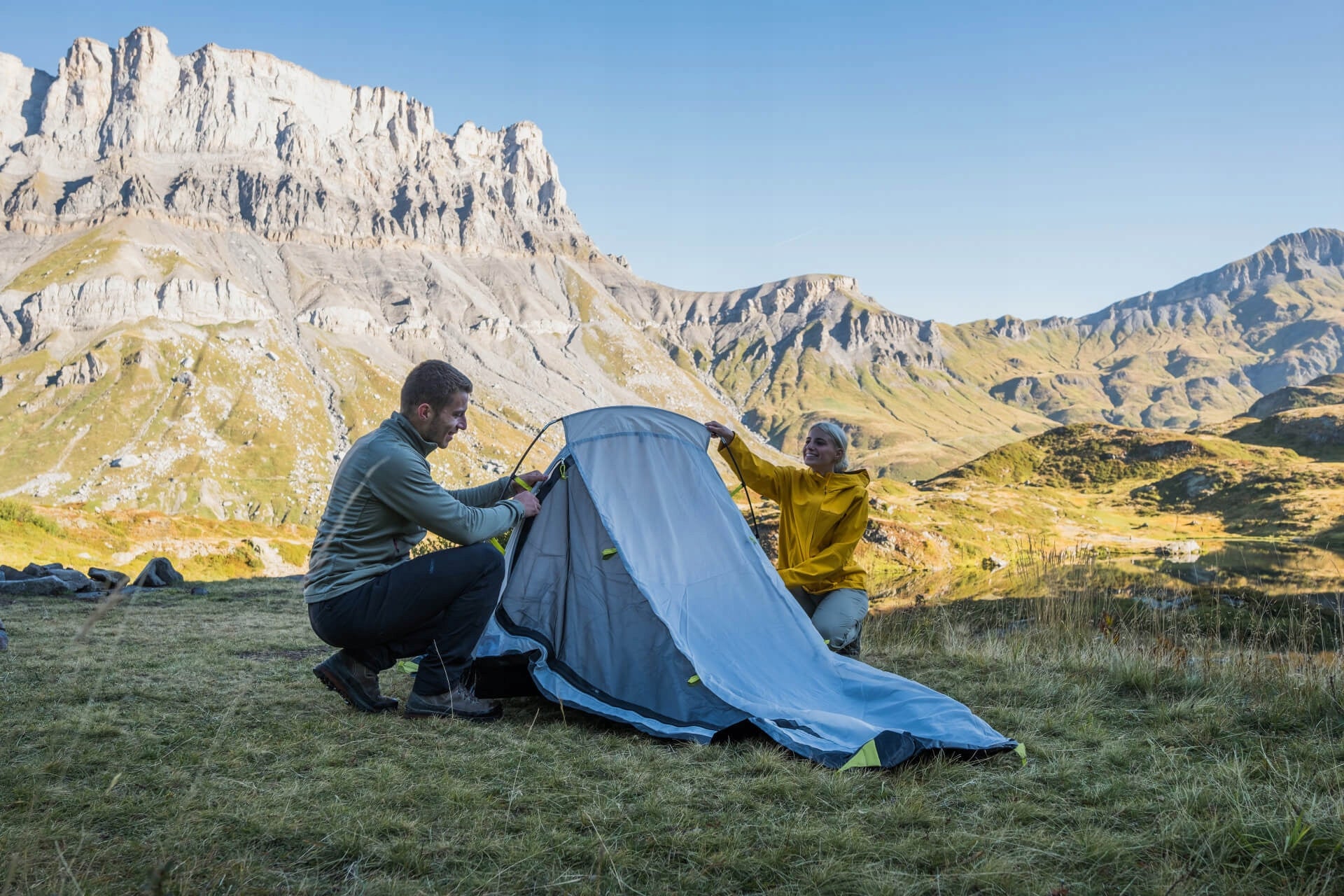 Hiking tent Bedrock 2 grey Coleman Brand Coleman