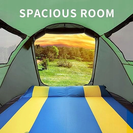 Hiking tent Hewolf HW-Z1766S green-grey 4-person Brand Lixada