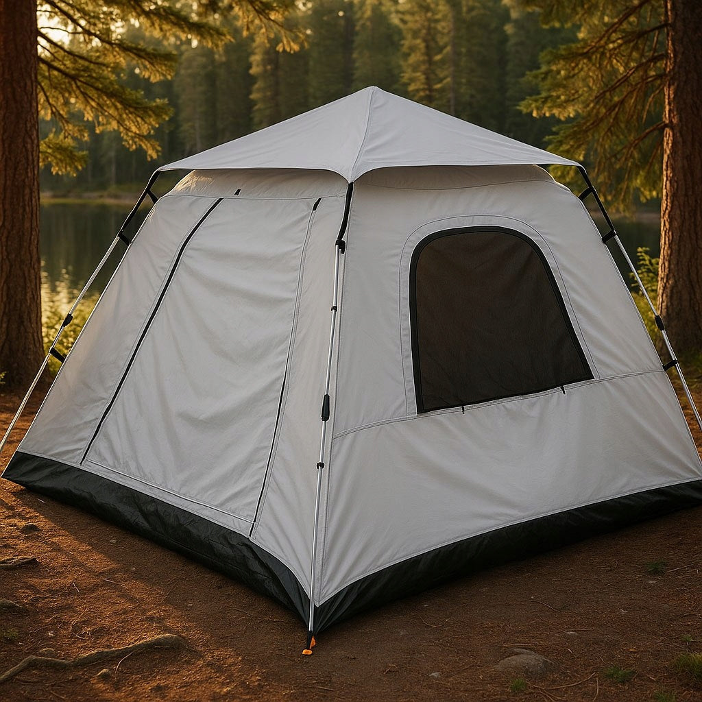 Hiking tent self-folding camping 4-person iglo 1500 mm Multi Packaging status original