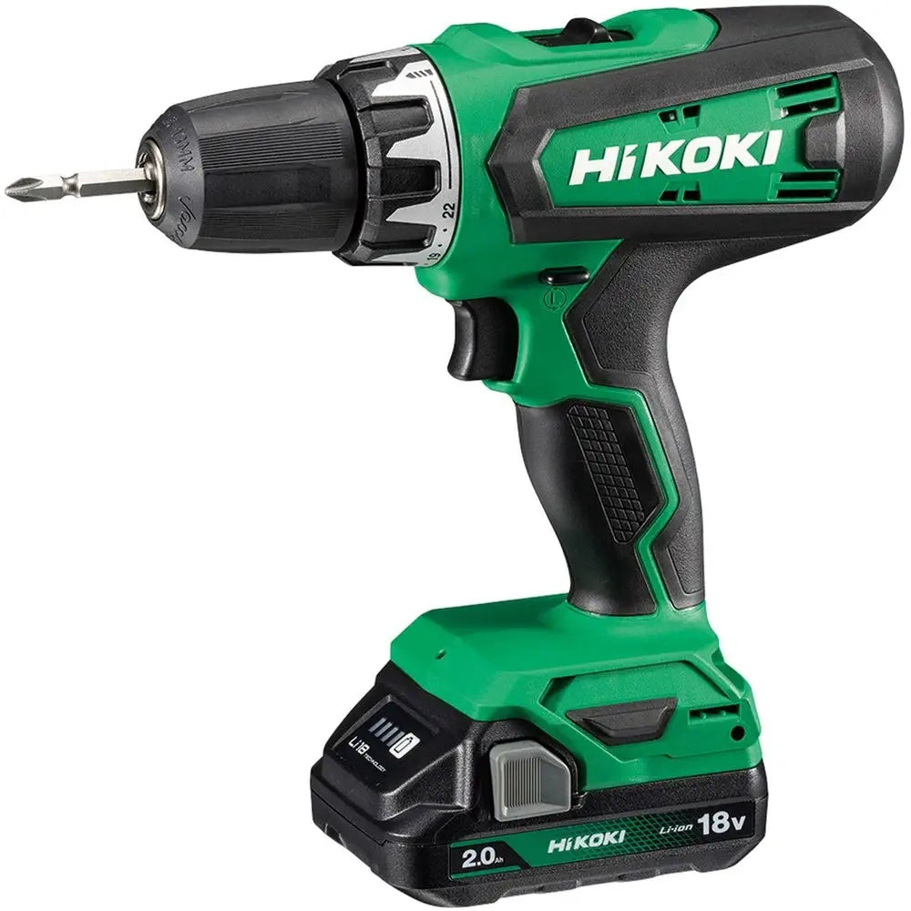 Hikoki DS18DFWCZ drill driver 18V 2xBSL1820M 2,0Ah suitcase PROMOTION Number of batteries 2