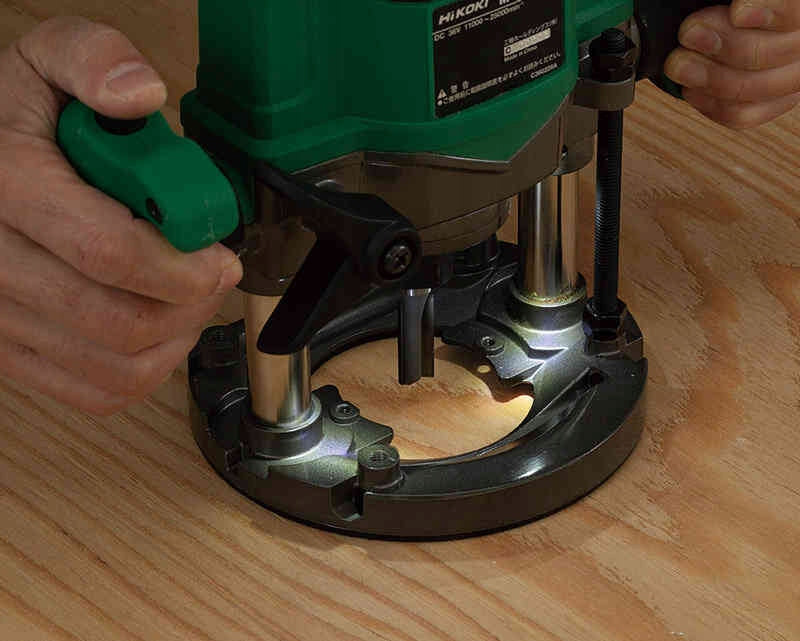 Hikoki M3612DA Milling Machine - 36V Wireless Power for Precision Brand Hikoki