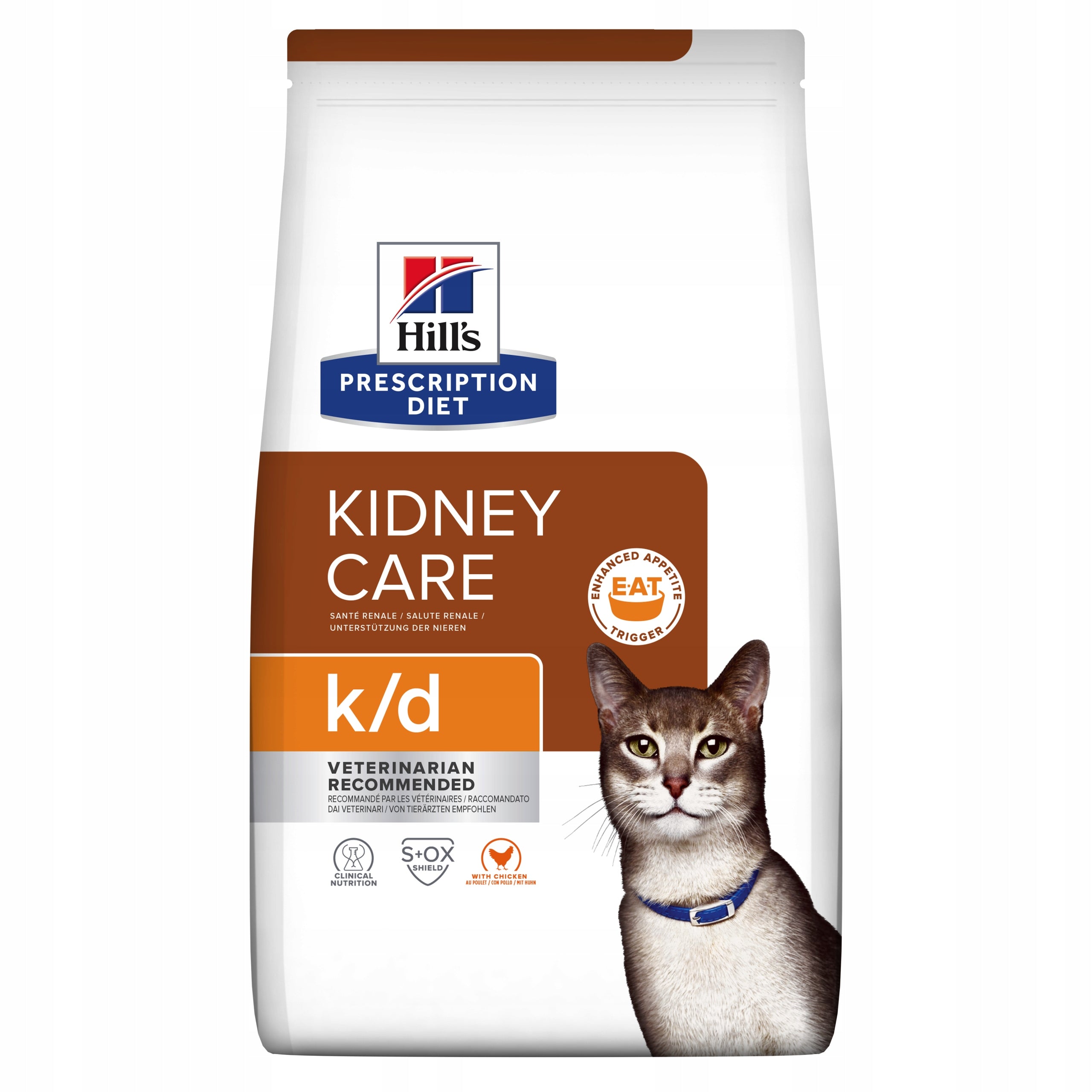 Hill's Prescription Diet k/d Kidney Care dry cat food 3 kg