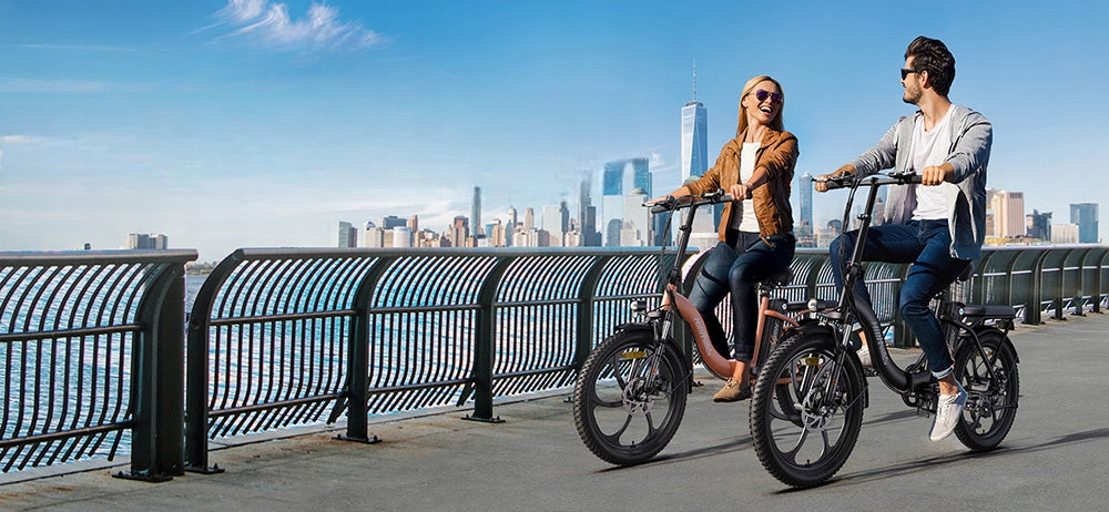 HillMiles MilePort 1 20 inch 250 W Folding Electric Bike 100 km Range Foldability partially assembled, calibrated